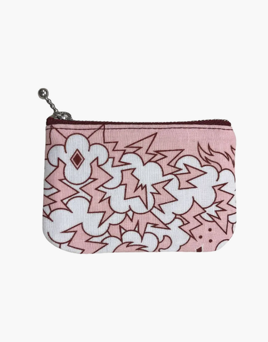 Happy bandanna Coincase / Salmon pink