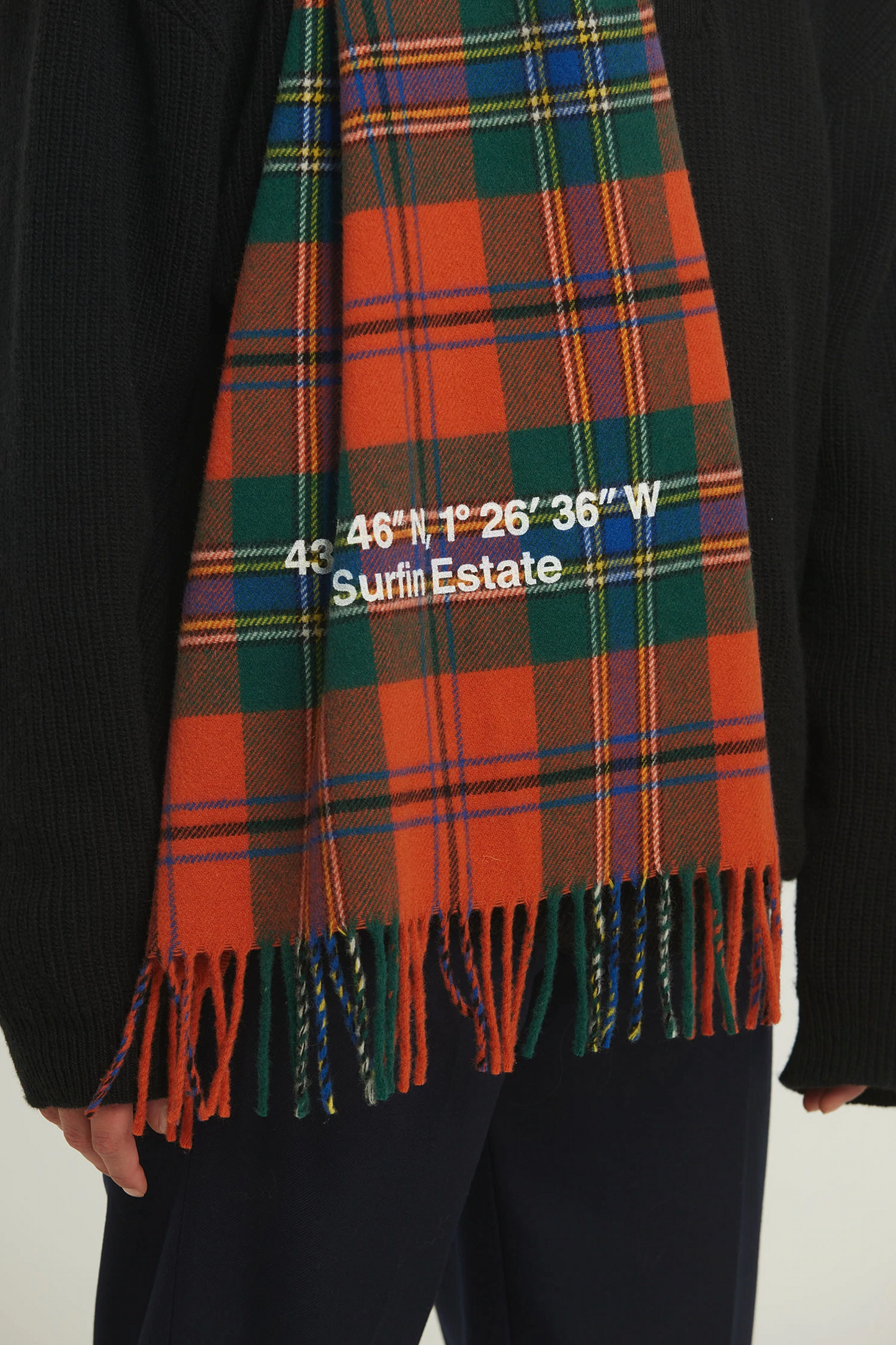 Scarf "1977" - Tartan