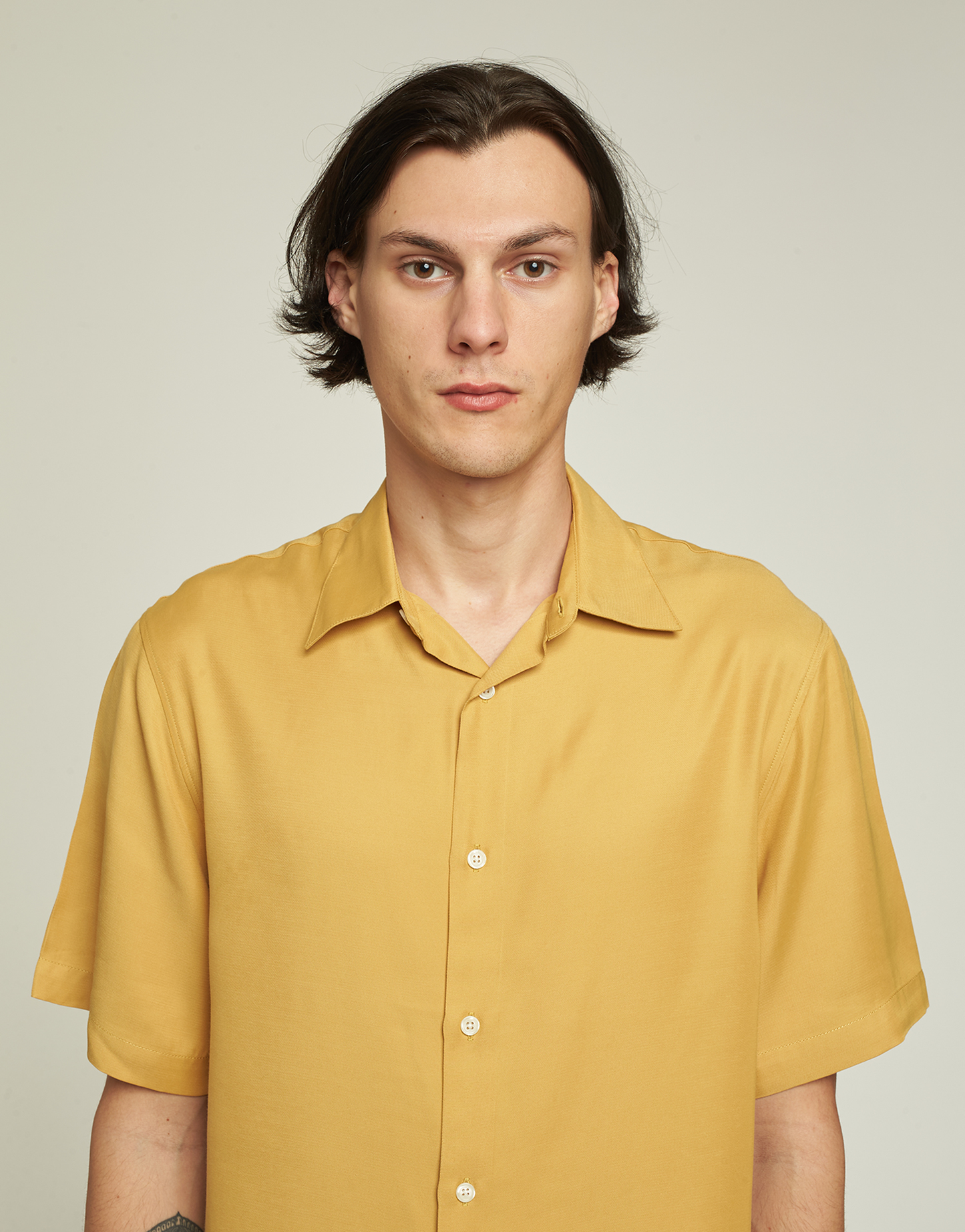 Shirt SS "Rayon" - Gold