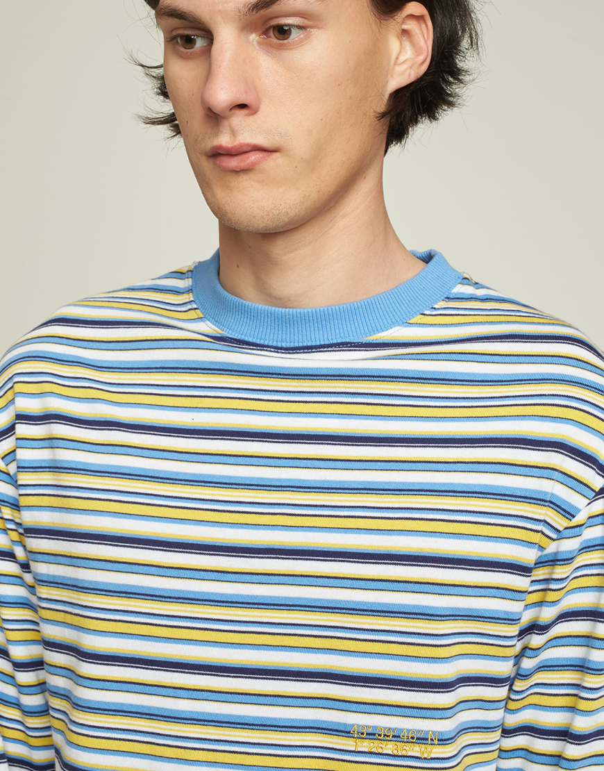 T-Shirt LS "Koolbreeze" - Striped