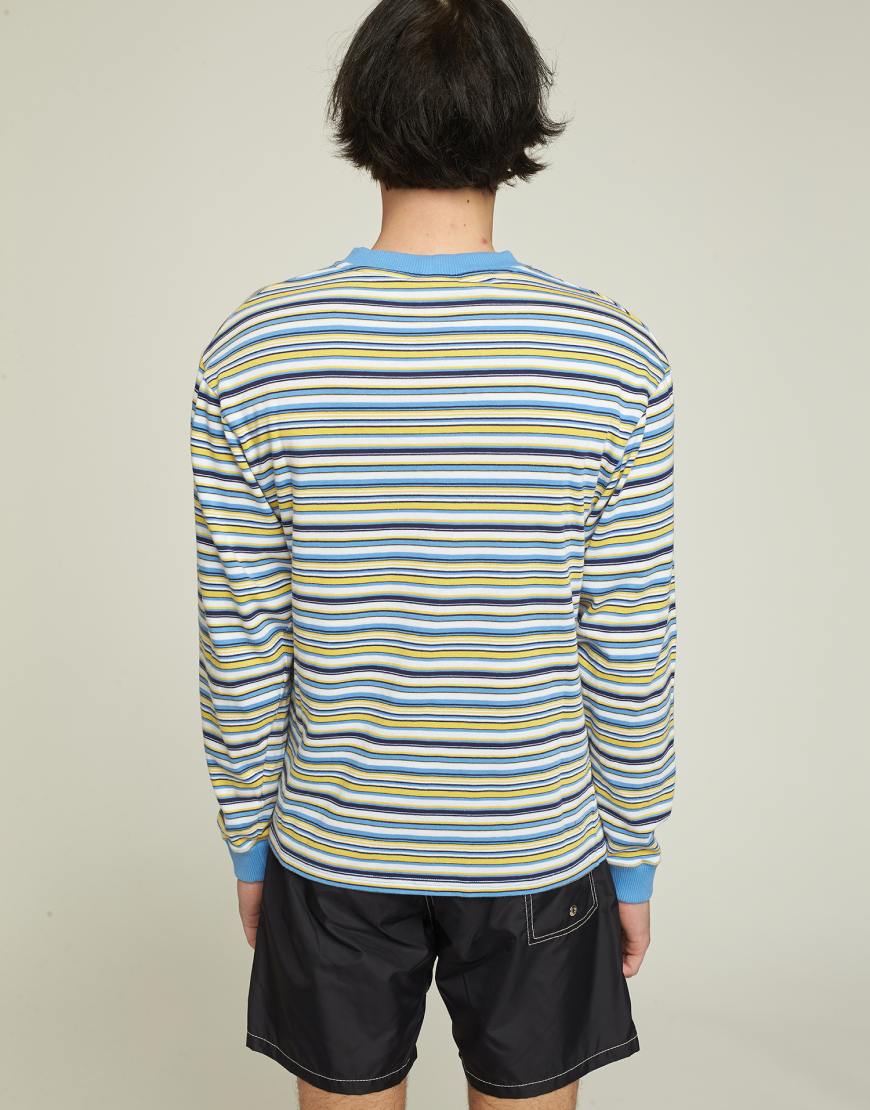 T-Shirt LS "Koolbreeze" - Striped