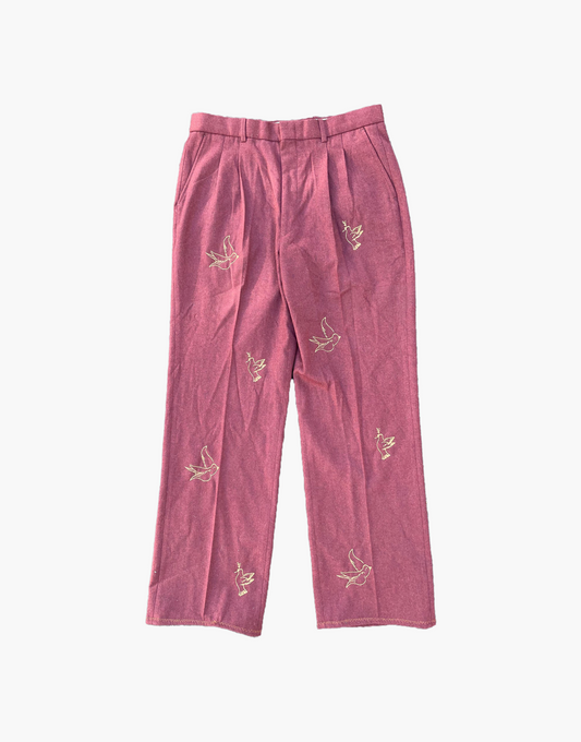 Maroon sparrow trousers