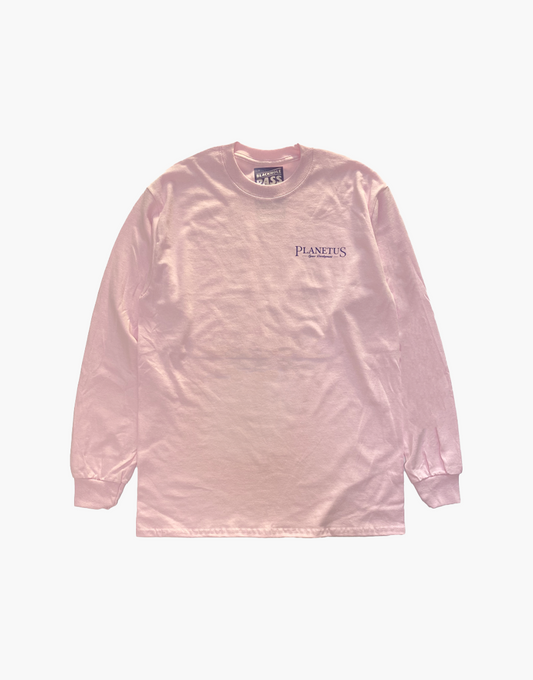 Planetus_Santa Fe / Long sleeve tee [Light Pink]