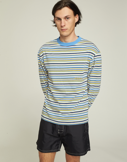 T-Shirt LS "Koolbreeze" - Striped