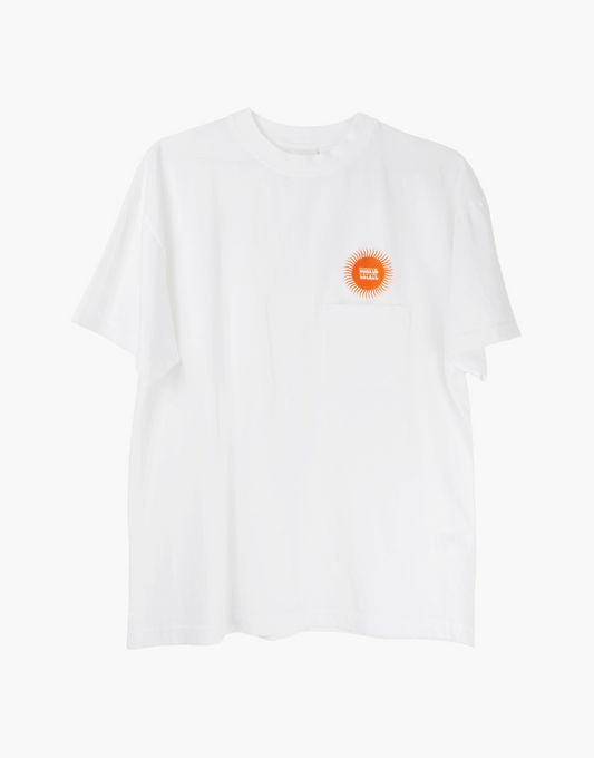 T-Shirt SS "Sunshine" - White