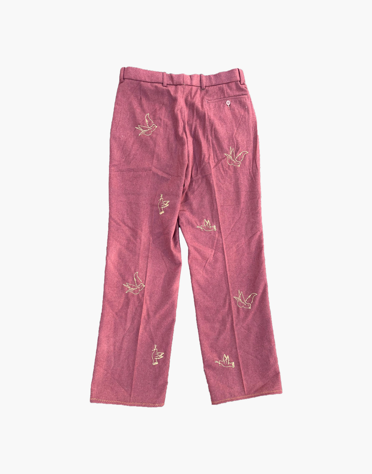 Maroon sparrow trousers